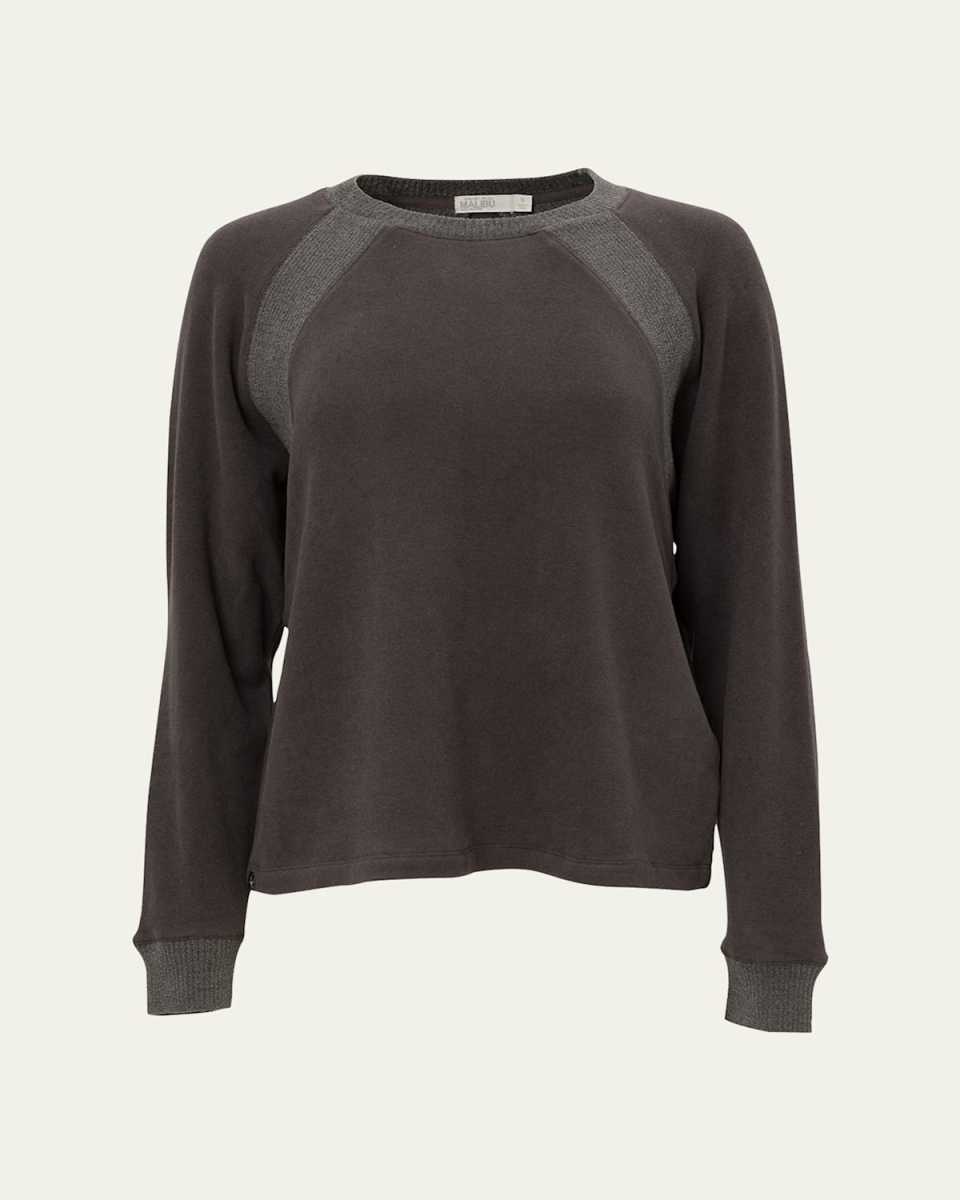 Malibu Collection Brushed Fleece Sweat